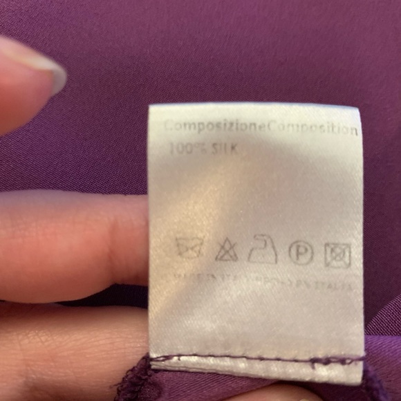 Brioni Silk Colorblock Sleeveless Dress - Picture 8 of 8